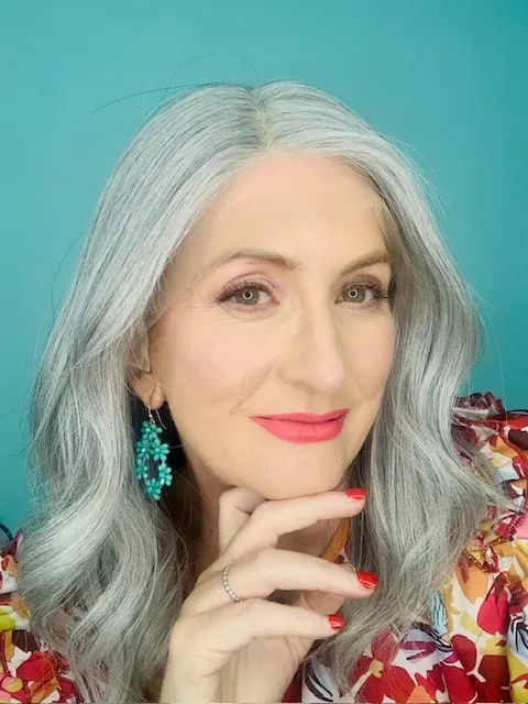 Demi 16"/ Ash Grey Human Hair Wig