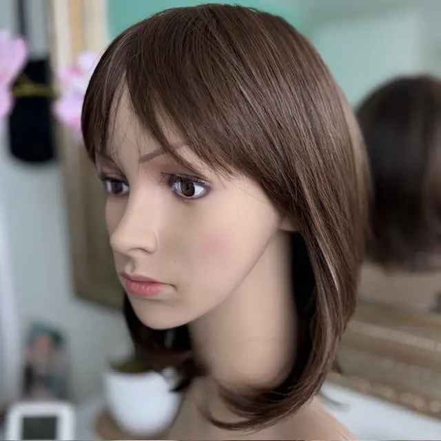 Chloe Wig Medium Brown Short - Image 4