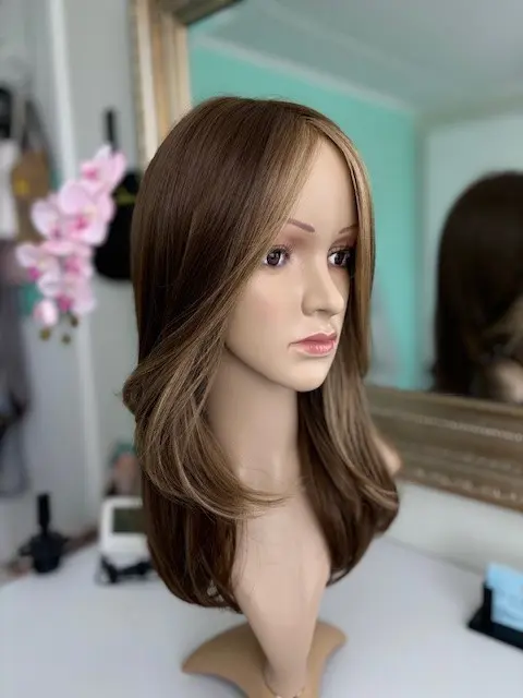 Greta Wig Luxury Synthetic 18 inch 21,5-22,5 cap - Image 3