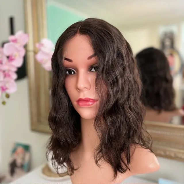 Anais Wig 14"/Medium Brown Wavy Wig - Image 3