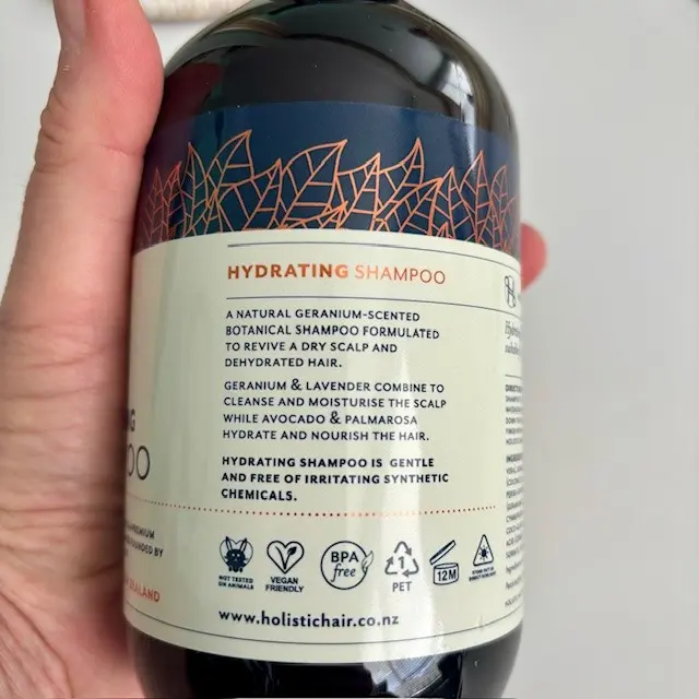 Holistic Hair Hydrating Shampoo 500ml - Image 2